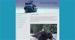 Desktop Screenshot of adamsalaskansafaris.com